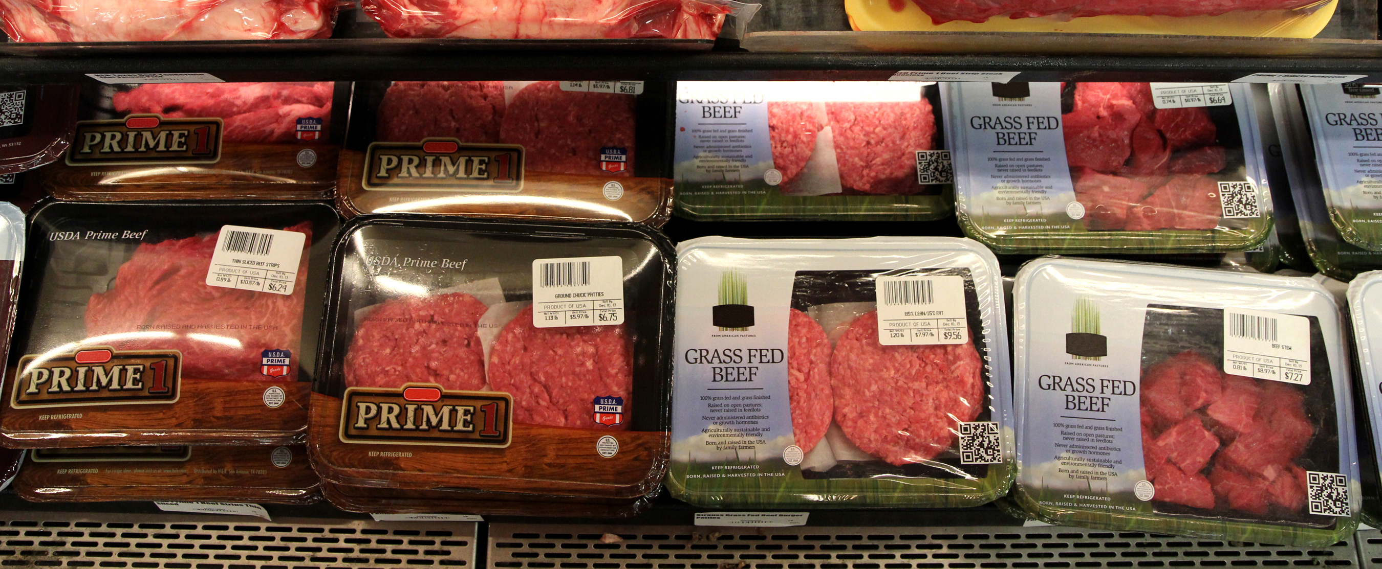 Ground beef from grass fed and grain fed cattle Does it matter