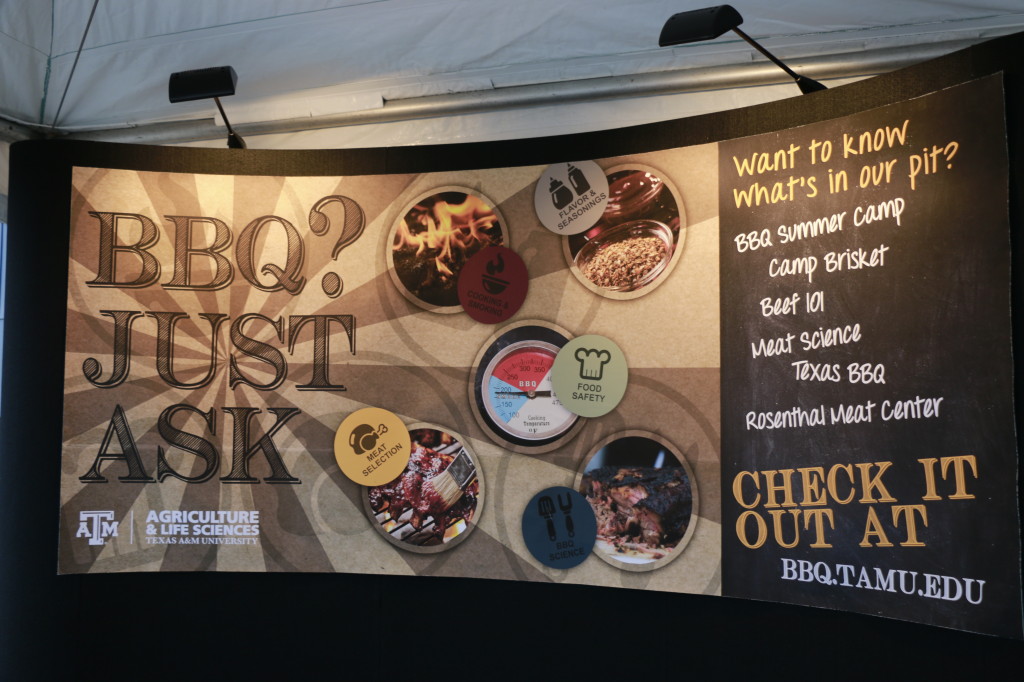 Banner at Texas Monthly BBQ Festival