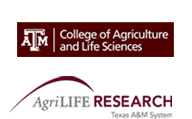 TAMU College of Agriculture and Life Sciences and Texas AgriLife Research logos