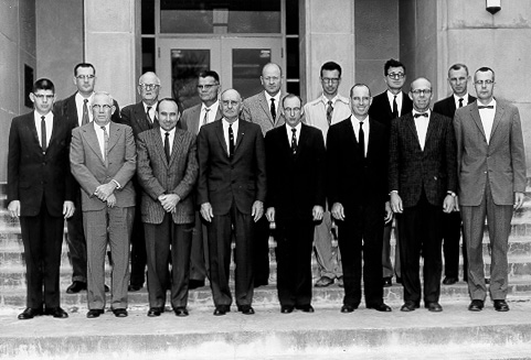 Entomology faculty and USDA colleagues, 1961.