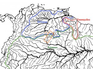 Река ориноко карта