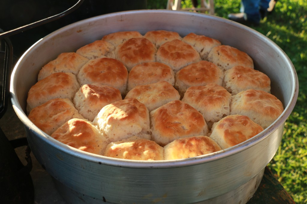 Great Dutch oven biscuits