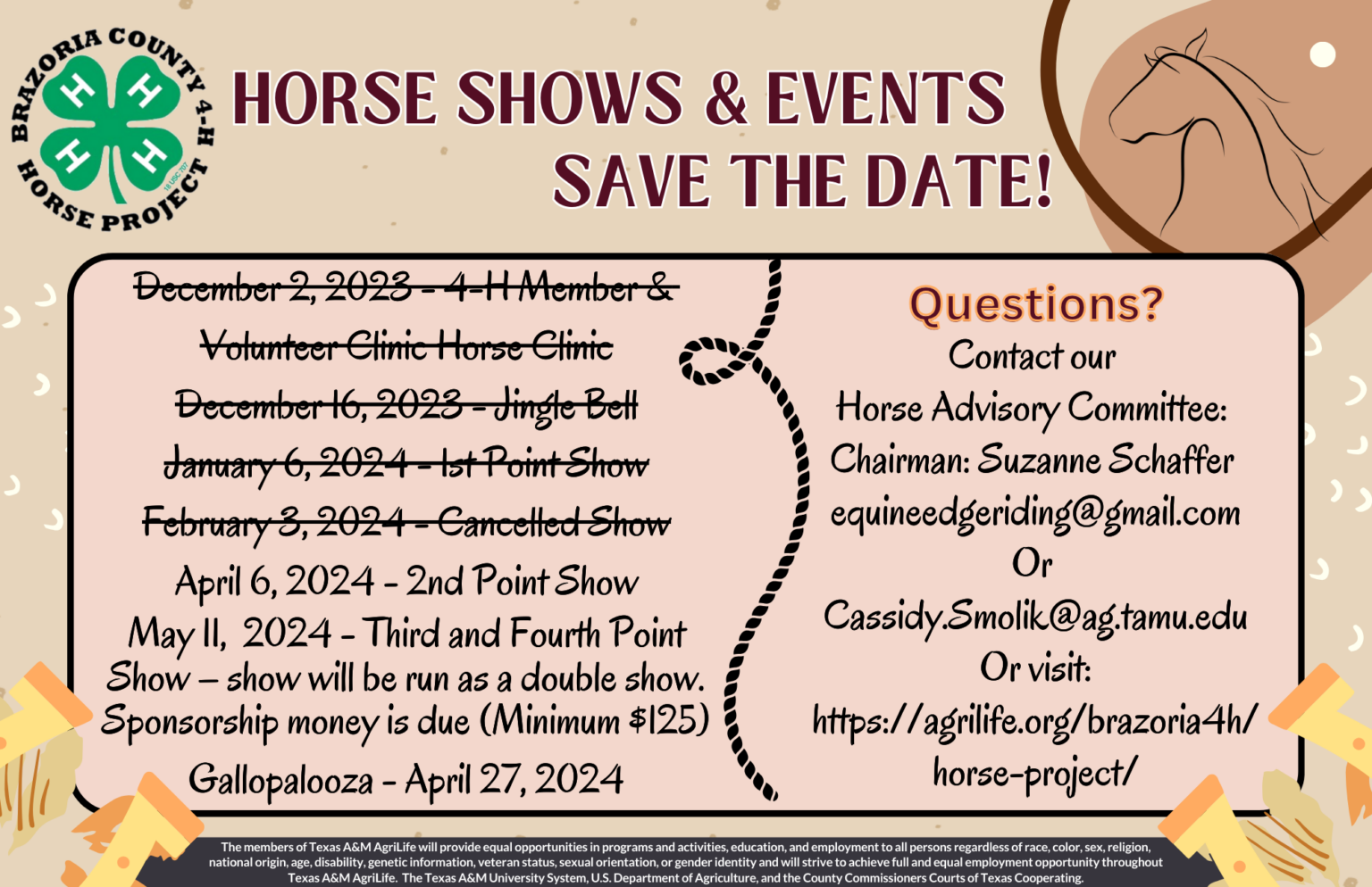 2023-2024 4-H Horse Schedule (9)