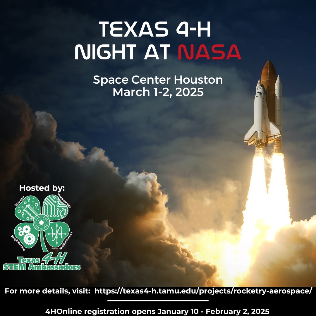 2025 Texas 4-H Night at NASA