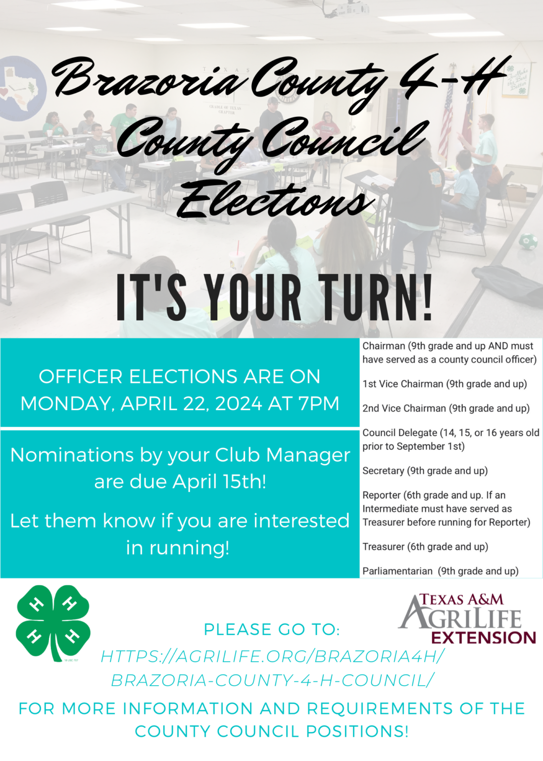 Council Officer Elections