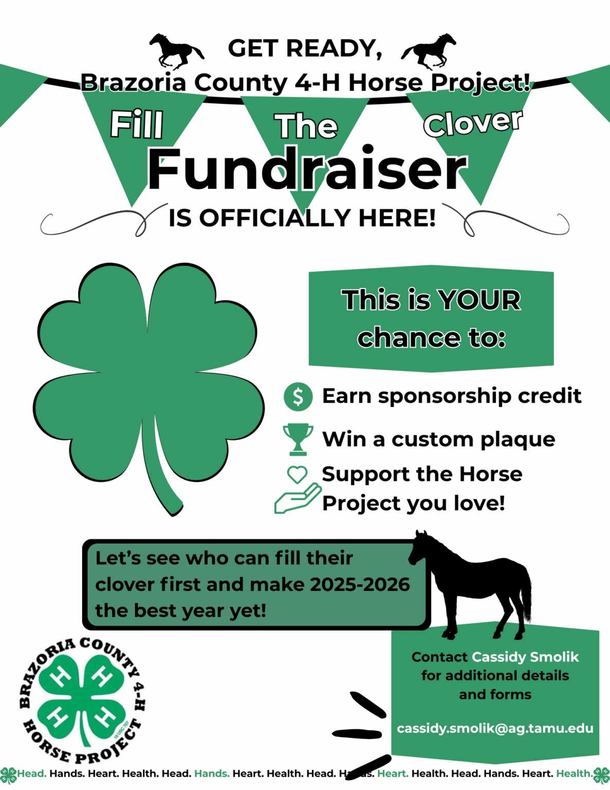 Fill the Clover – Flyer