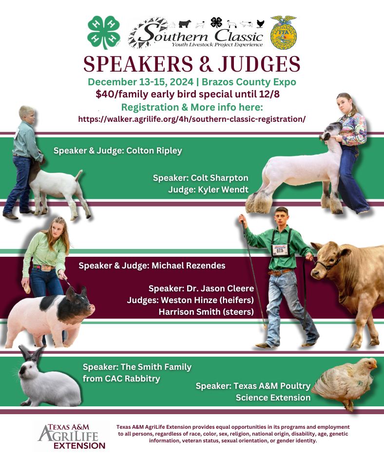 Speaker & judges