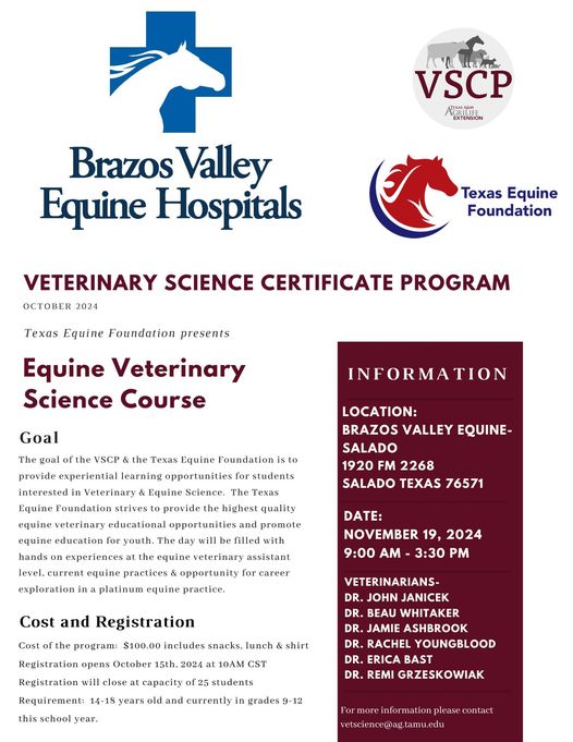 Vet Science November 19, 2024