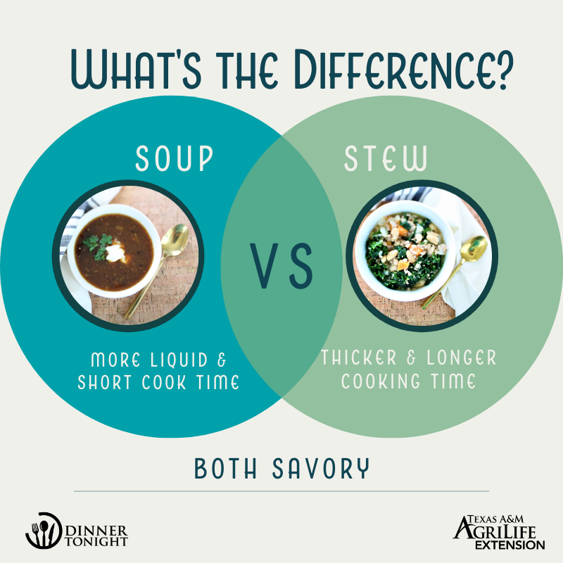 Soup v Stew Dinner Tonight