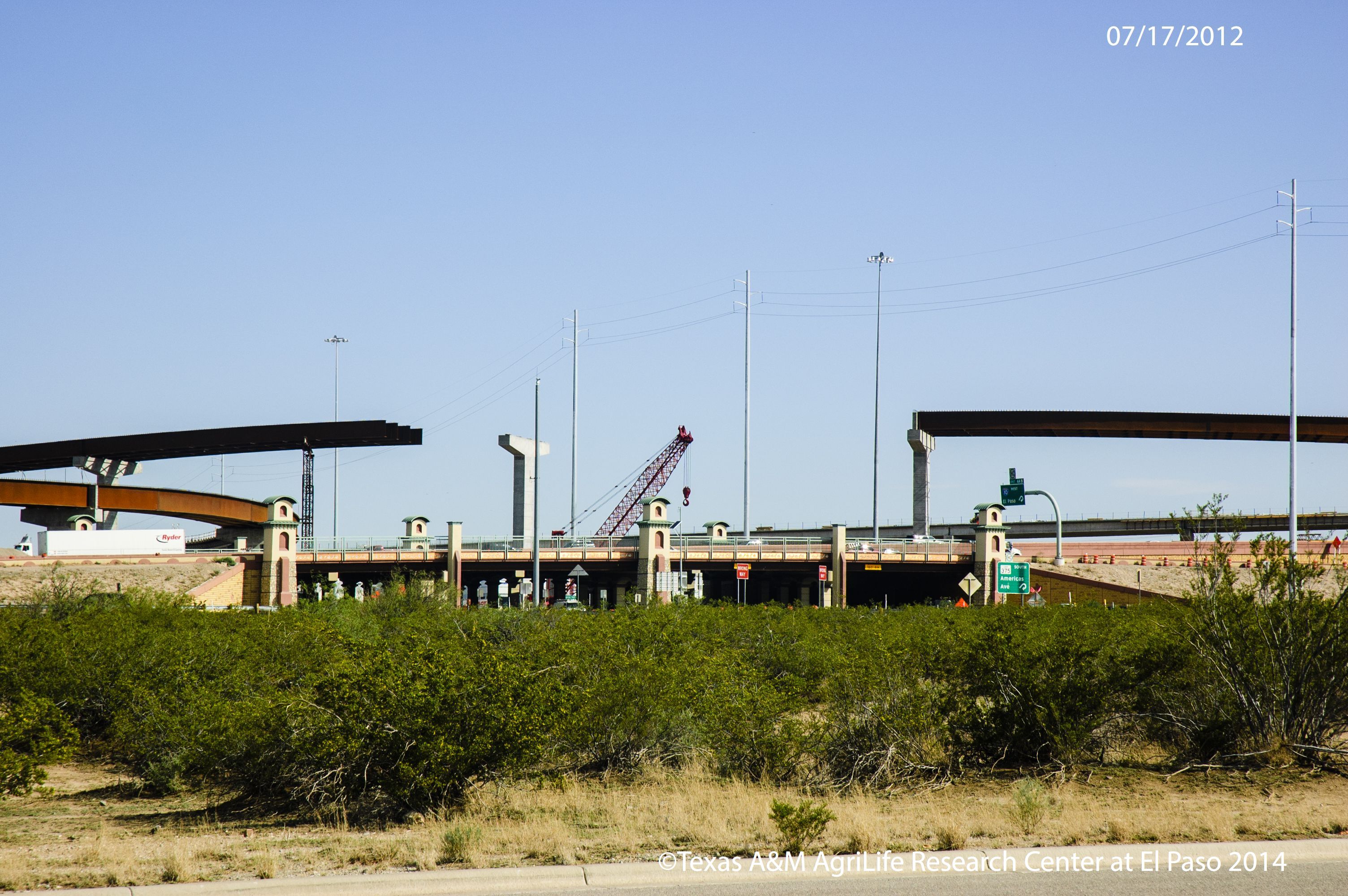 Interstate -10 Interchange Project Photos | Texas A&M AgriLife Research ...