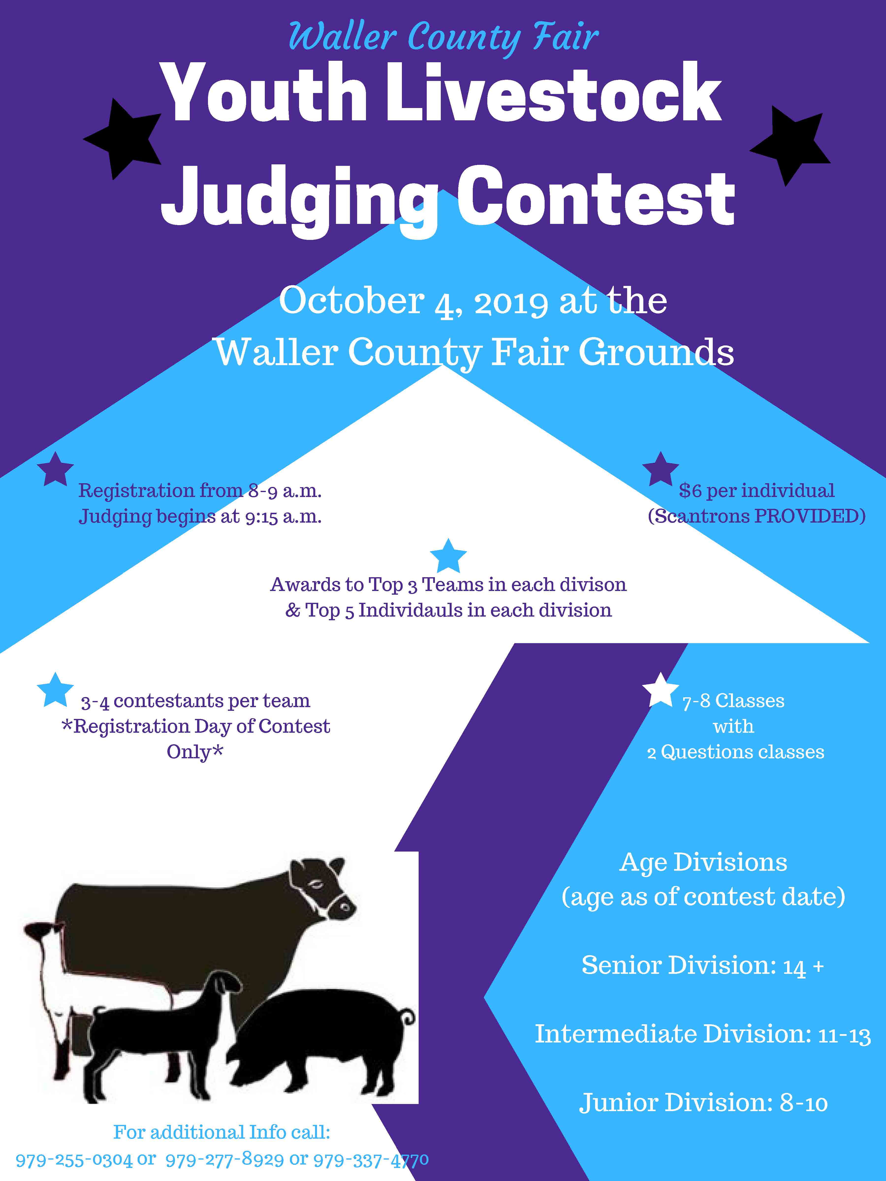 Waller County Fair Livestock Judging Contest