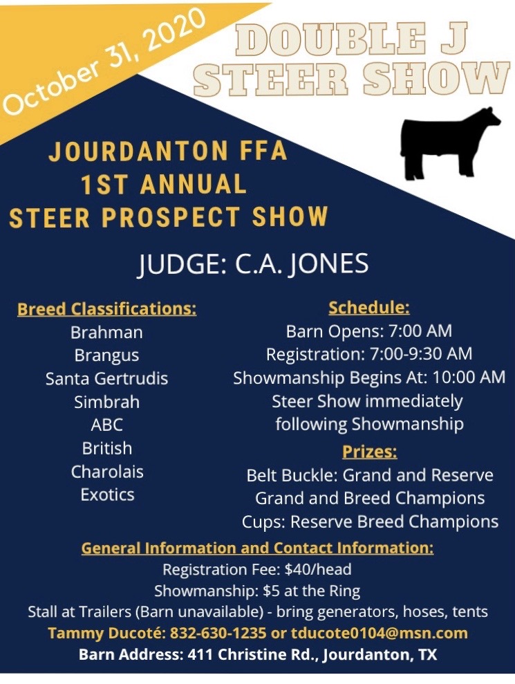 Double J Steer Show