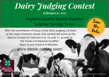 Dairy Judging