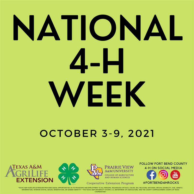 National 4H Week