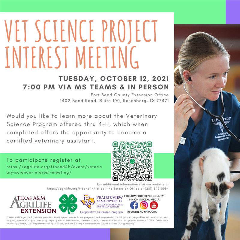 Vet Science Interest Meeting