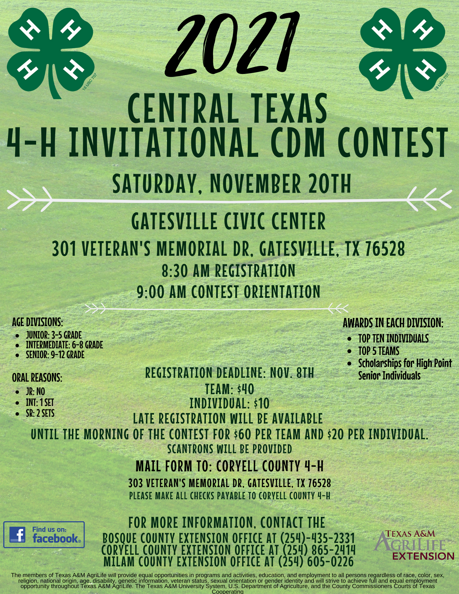 Central Texas CDM Contest