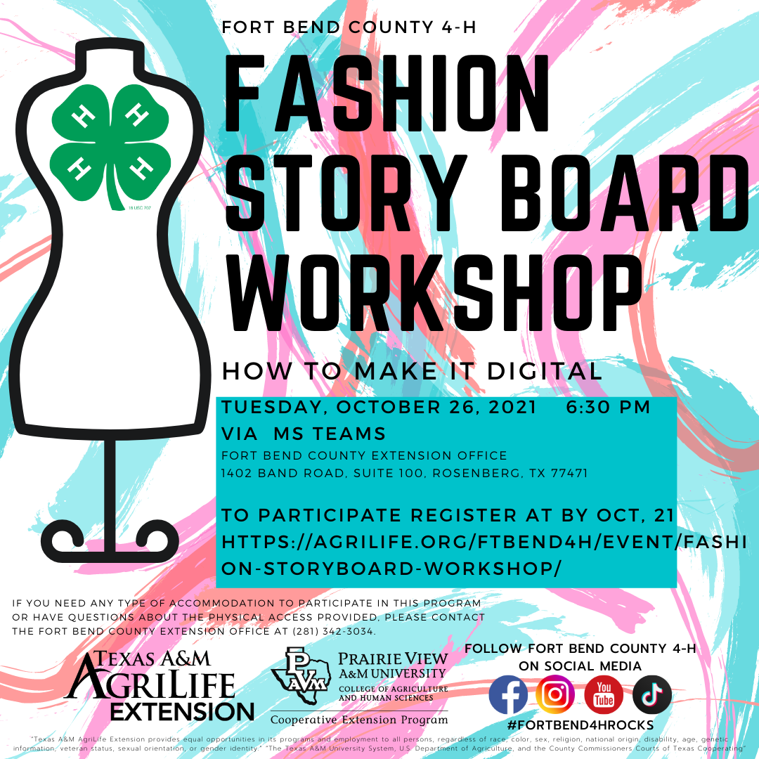 Fashion Storyboard Workshop