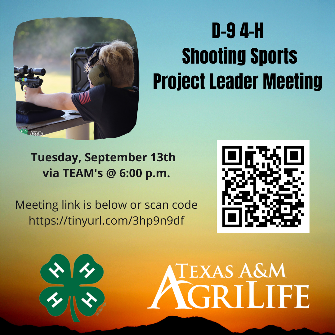 Shooting Sports Project Leader Meeting