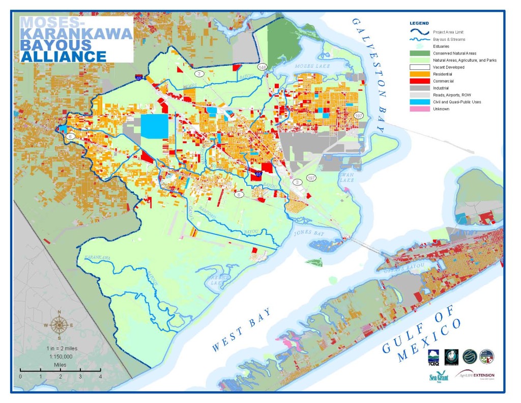 Project Maps - Highland Bayou Watershed Protection Plan