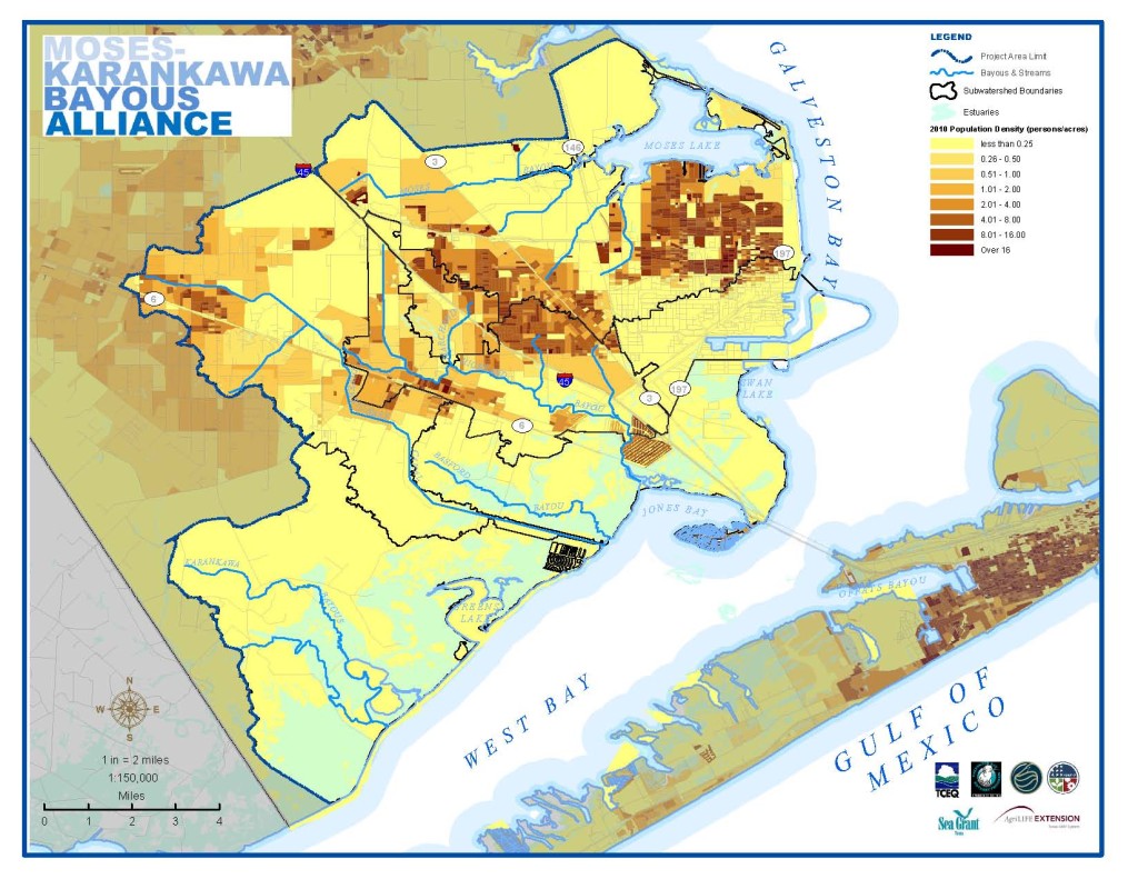 CR_population_density - Highland Bayou Watershed Protection Plan