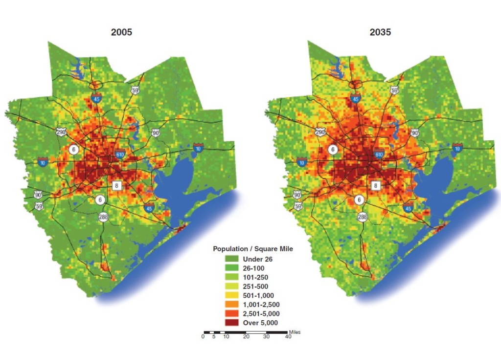 Houston Population 2024 Growth Rate Map - Coral Lianna