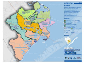 Highland Bayou Coastal Basin Map
