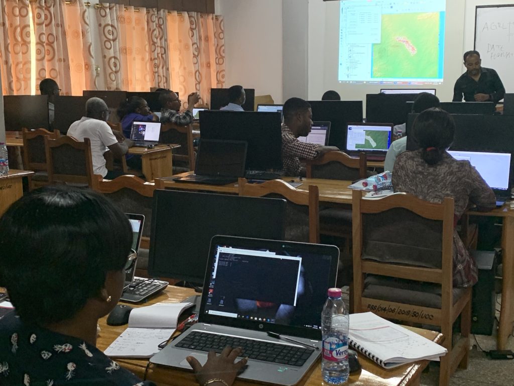 The latest IDSS training took placed at the University of Cape Coast in Ghana, on February 17–22, 2020.