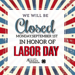 LABOR DAY 2025 - OFFICE CLOSED