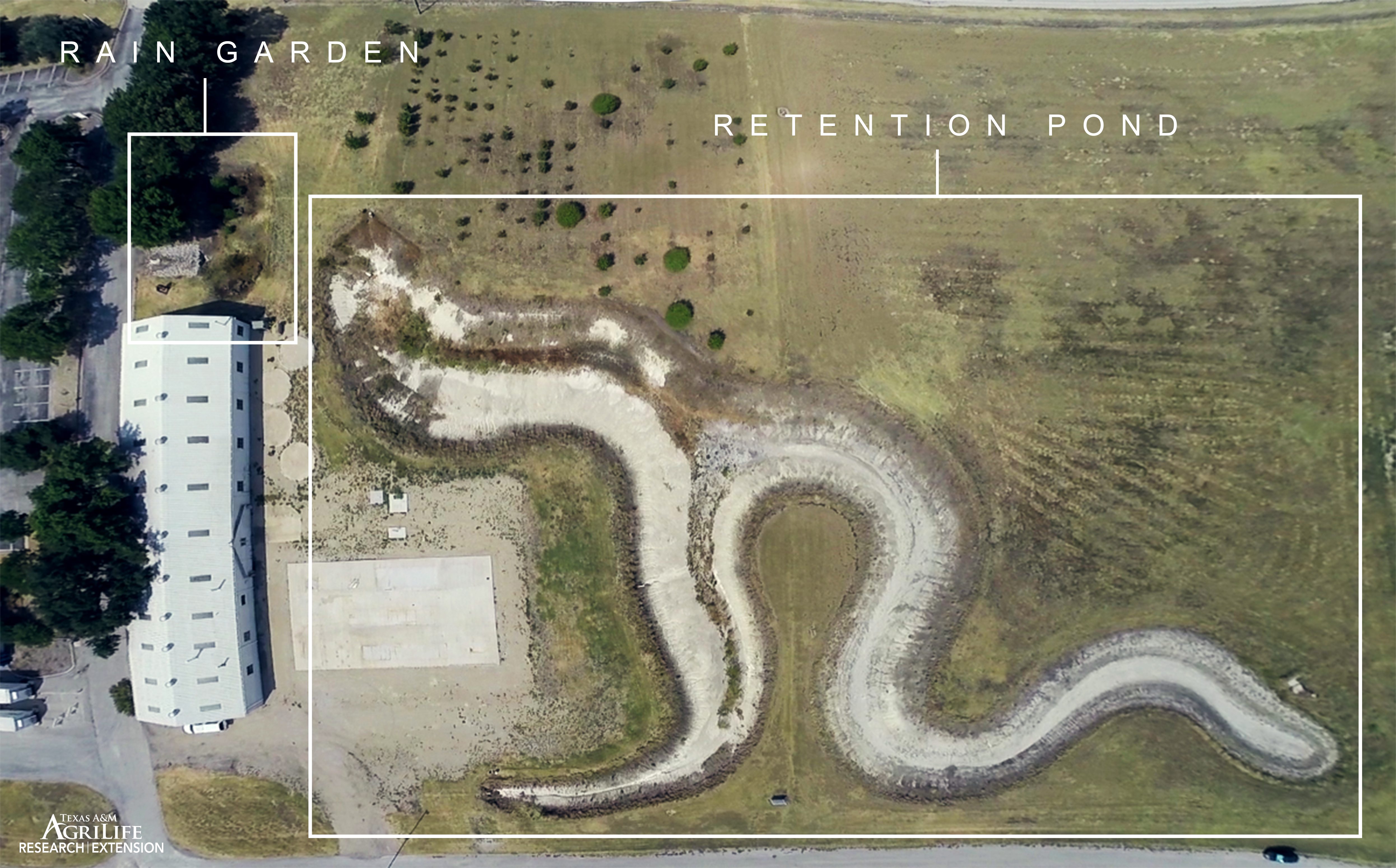 Rain Garden & Detention Pond Results | Texas A&M AgriLife ...