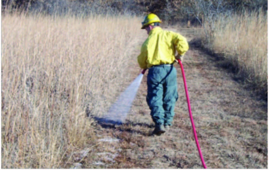 E-1010 Oklahoma Prescribed Burning Handbook - Mowed Lines - Wet Lines