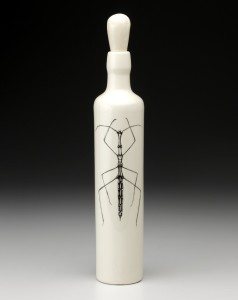 ceramic bottle laura zindel