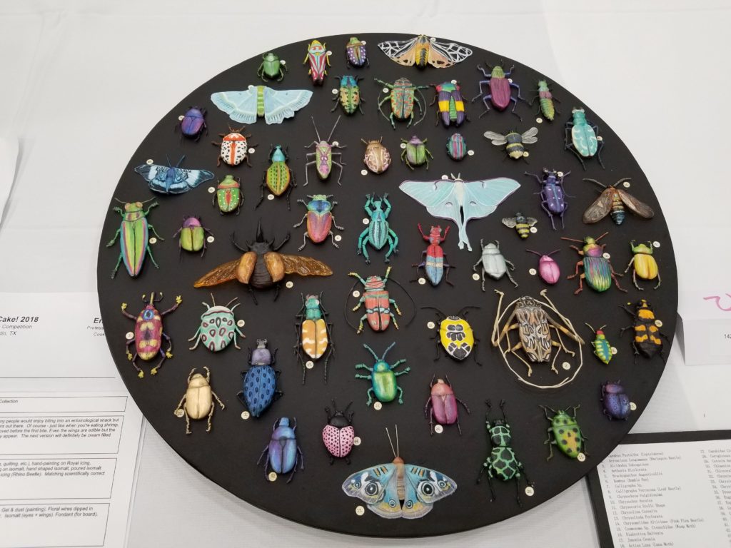 Sara Weber's cookie bug bites display