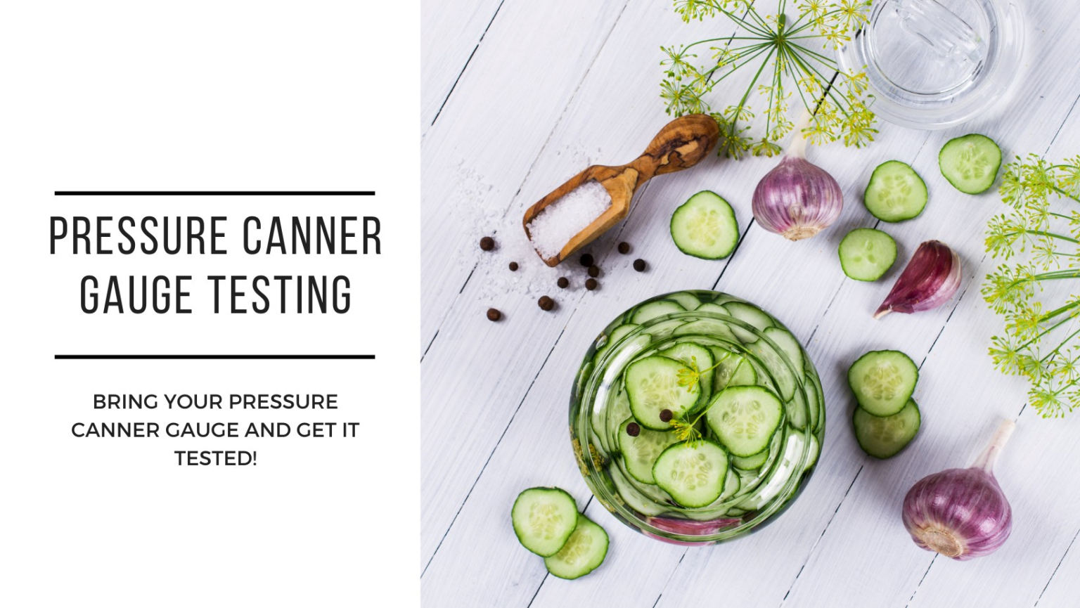 Pressure Canner Gauge Testing Days Tarrant Family & Community Health
